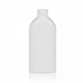 150 ml bottle Basic Oval HDPE white 24.410