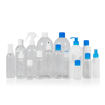 Basic Round bottles PET Transparent