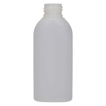 100 ml bottle Basic Oval HDPE natural 24.410
