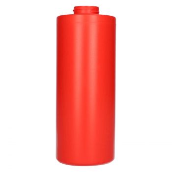1000 ml squeeze bottle Sauce round MIX LDPE-HDPE red 38.400