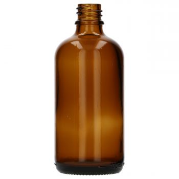 100 ml Dropper glass brown DIN18, 103g