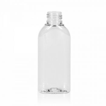 100 ml bottle Basic Oval PET transparent 24.410
