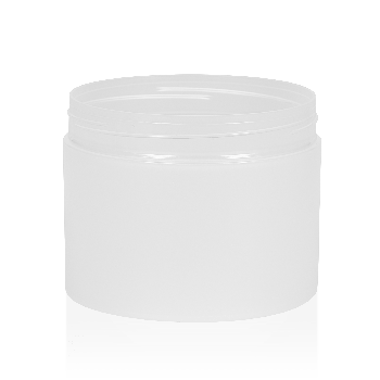 500 ml jar Frosted sharp PP natural