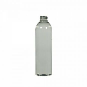 250 ml bottle Basic Round 100% recycled PET MOPET transparent 24.410