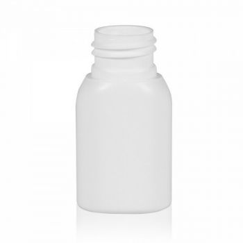 30 ml bottle Basic Oval HDPE white 24.410